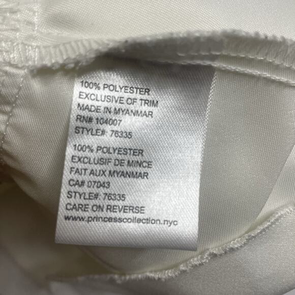 American Princess Girls Dress Size 7 Tiered Tulle Party Formal Wedding Birthday - Picture 7 of 8